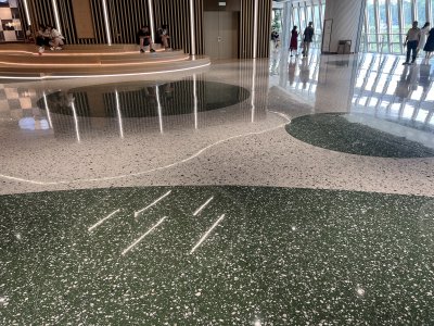 无机水磨石专卖店商场卖场案例